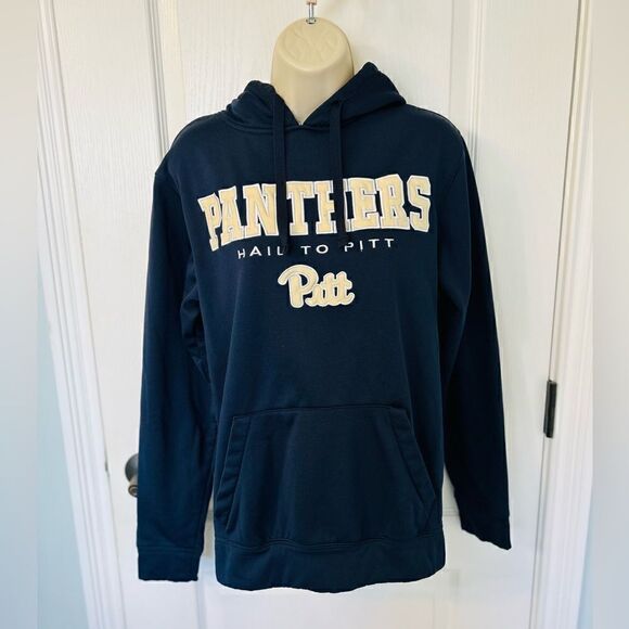 Pitt University Panthers Hail to Pitt Navy & Gold Sweatshirt! - Picture 1 of 4